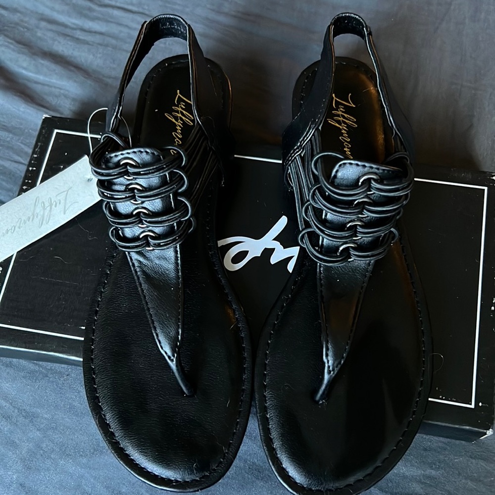 Black sandals